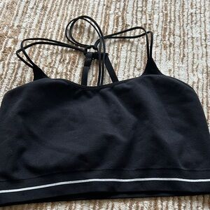 Women's Black Strappy Bralette